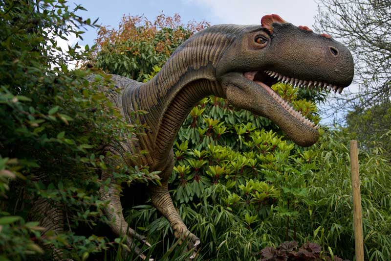 Allosaurus animatronic