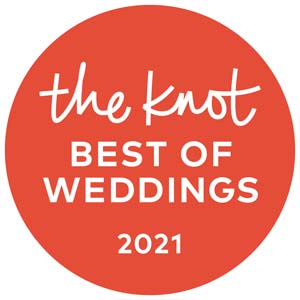 Winner of the Best of Weddings 2021 award from The Knot